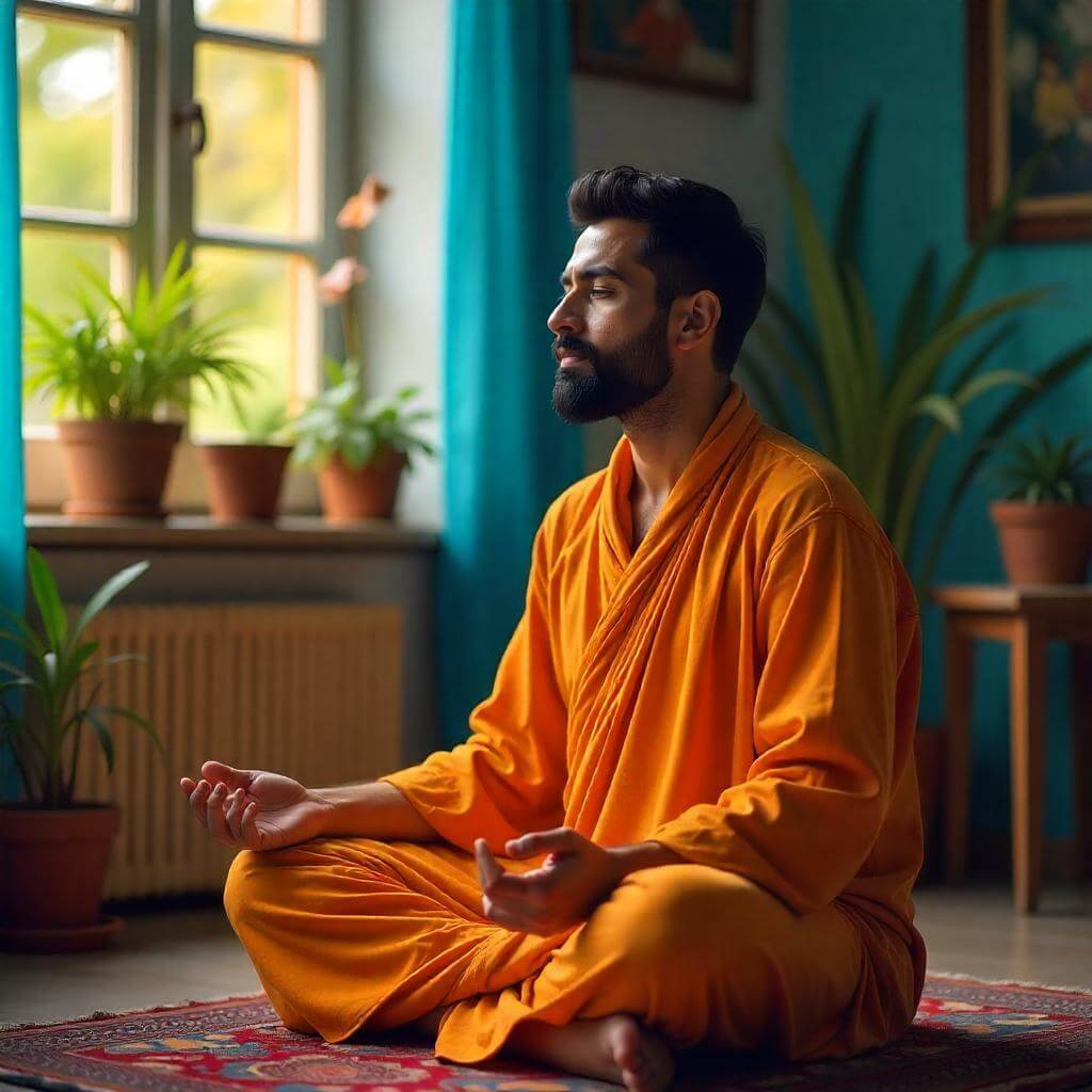 Emphasize serenity and focus to reflect morning routines.