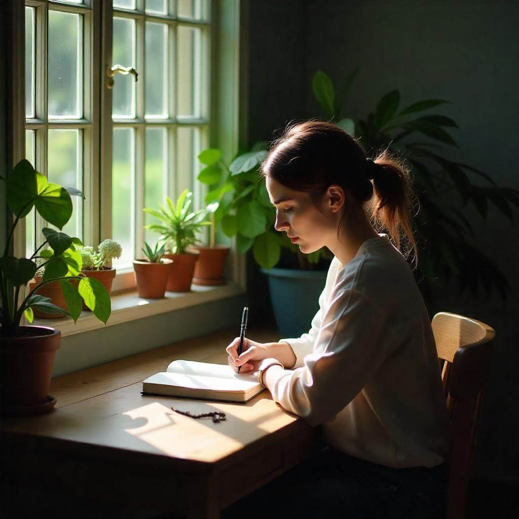 Journaling Scene