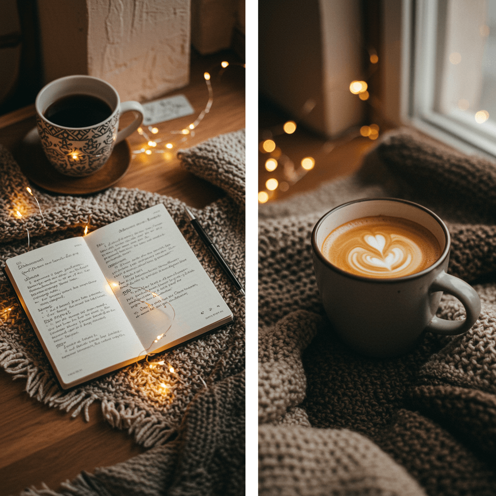 conveying warmth.
