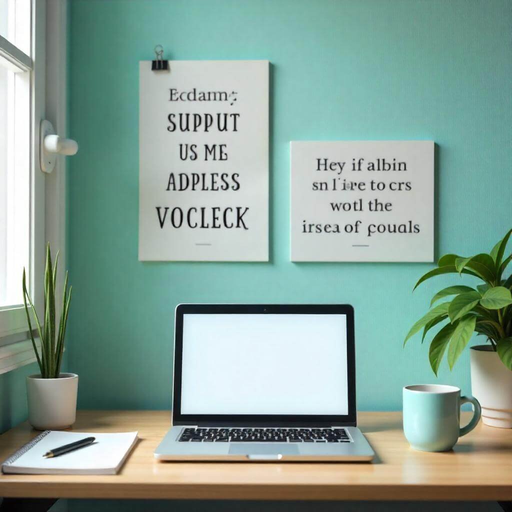 Emotional Tone: Focus, inspiration.